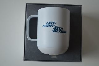 Ember Seth Meyers Late Night Promo Ceramic Temp Controlled Smart Mug - White 10oz