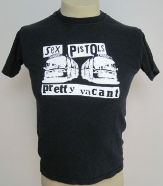 Sex Pistols Pretty Vacant T - Shirt Small Sid Vicious