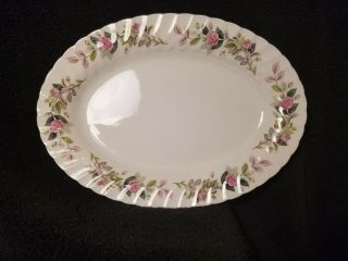 Serving Platter Oval Creative Fine China 2345 Regency Rose