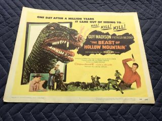 1956 “the Beast Of Hollow Mountain” Lobby Card 1 - 56/360 - United Artists Corp