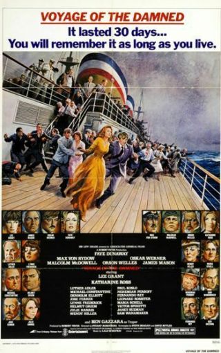 Voyage Of The Damned - 1976 - 27x41 Movie Poster - Orson Welles