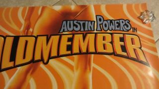 AUSTIN POWERS movie poster MIKE MYERS poster,  GOLDMEMBER poster (a) 3
