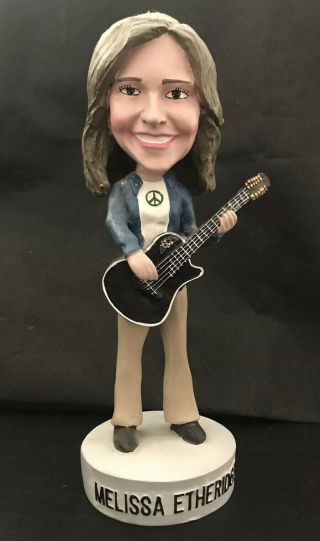 Melissa Etheridge With Guitar Bobblehead Doll Singer Artist