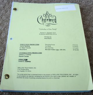 Charmed Tv Series Show Script Director 