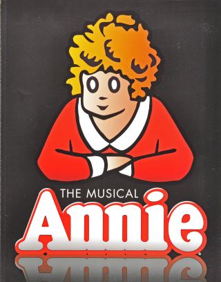 Annie The Musical Souvenir Program - Lilla Crwford