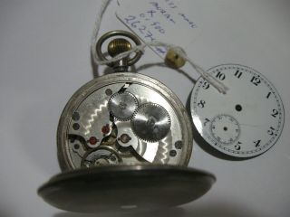 Antique 0.  900 Silver Pocket Watch / Repair