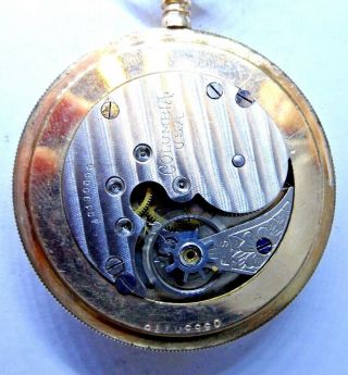 A good Antique Gold Plated Pocket watch by EXCELSIOR Circa 1920 3