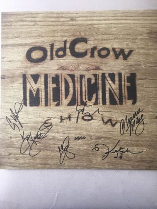 Old Crow Medicine Show Signed Autograph Carry Me Back Vinyl Record W/ Proof