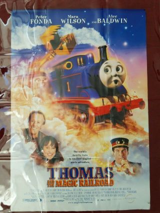 Thomas And The Magic Railroad Double - Sided Movie Poster 27x40 One Sheet