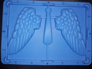 Supernatural Castiel Angel Wings Tie Silicone Mold Tray 6x9 CultureFly Exclusive 2