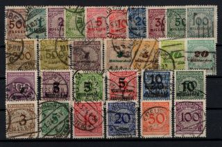P131178/ Germany Stamps / 1923 / Inflation / Lot 1923