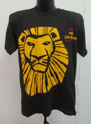 The Lion King Shirt Large Shirt The Broadwy Musical Vintage Retro Vtg Printed