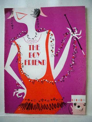 The Boy Friend Souvenir Program Julie Andrews / John Hewer Nyc 1955