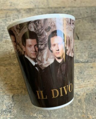 Il Divo Souvenir Tour Coffee Mug,  Rare Find