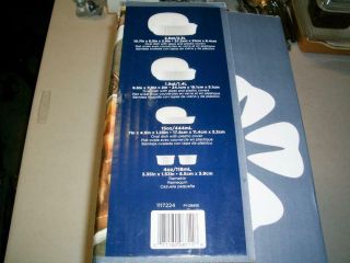 Corning Ware French White 10 Piece Oval Cookware Set - / Box 3