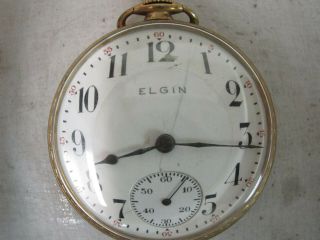 Elgin 17 Jewels Vintage Pocket Watch