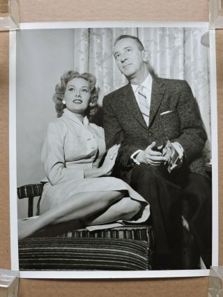 Rhonda Fleming In Las Vegas Leggy Candid Portrait Photo 1957