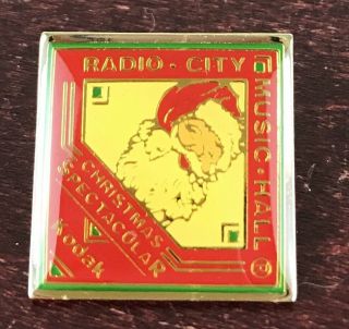 Vintage Radio City Music Hall Christmas Spectacular 1989 Pin