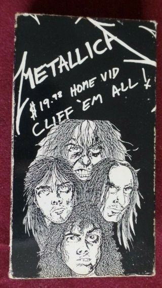 Metallica The $19.  98 Home Vid Cliff 