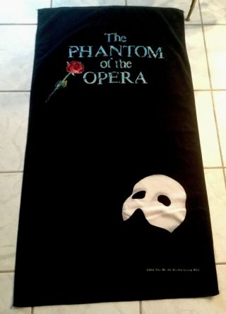 Vintage 1988 Phantom Of The Opera Beach Towel In