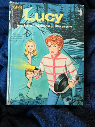 Lucy And The Madcap Mystery Whitman Tv Book 1963 Lucille Ball Show