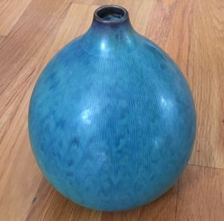 Vintage Large Stig Lindberg Signed Vase