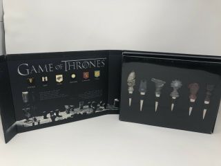 Game Of Thrones - House Sigil Wine Stoppers Set Of 6 2