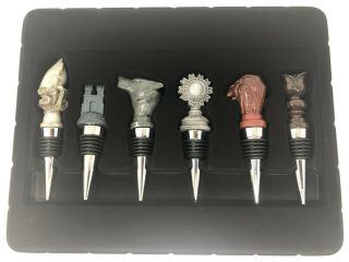 Game Of Thrones - House Sigil Wine Stoppers Set Of 6 3