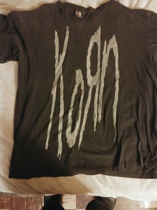 Korn Shirt Life Is Peachy Vintage Xl