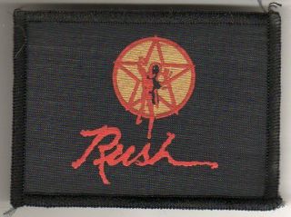 Rush (geddy Lee) Sew On Patch 4 Logo From 1990s £0.  99 Post Worldwide