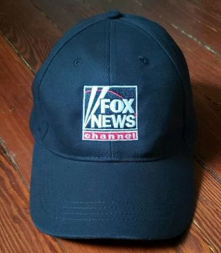 Rare Official Fox News Channel Promo Hat - Hannity Kennedy Tyrus Tv Series Show