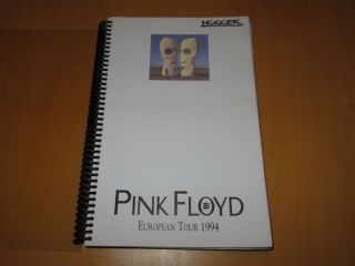 Pink Floyd - 1994 The Division Bell Tour Itinerary (promo)