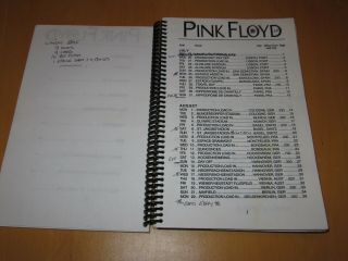 PINK FLOYD - 1994 THE DIVISION BELL TOUR ITINERARY (PROMO) 3