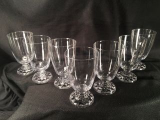 Vin.  Fostoria AMERICAN LADY CLEAR Iced Tea Glass 144111 (7) glasses 2