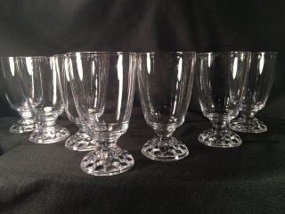 Vin.  Fostoria AMERICAN LADY CLEAR Iced Tea Glass 144111 (7) glasses 3