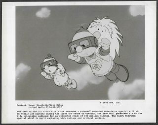 Animation Robotman And Friends 1980s Tv Promo Photo Cartoon