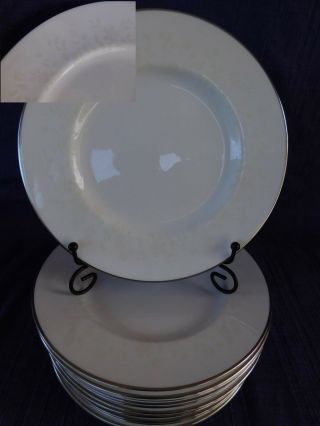 Minton White Paisley Salad Plate 1 Of 8 Available,  Have More Items To This Set