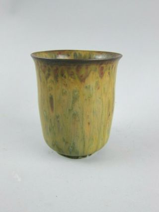 Rare Royal Copenhagen Stoneware Pottery Vase By Hans Henrik Hansen 20404