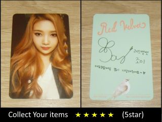 Red Velvet 1st Mini Album Ice Cream Cake Joy Official Photo Card K Pop