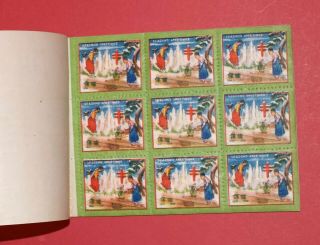 KOREA - 1935/1936 CHRISTMAS SEAL COMMITTEE BOOKLET OF 50 STAMPS - FOURTH YEAR. 3