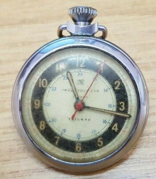 Vintage Ingersoll Triumph Pocket Watch Spares And Repairs