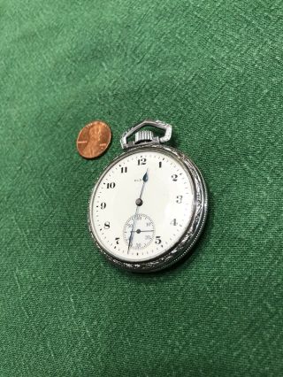 Elgin Pocket Watch 16s 17 Jewel Grade 387