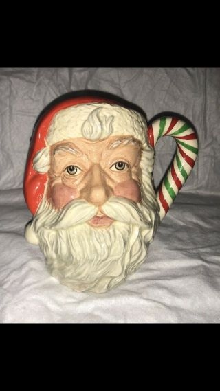 1978 Special Addition Royal Doulton Santa Claus W/ Candy Cane Handle D6840