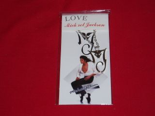 Michael Jackson Silver Tone " Mj " Necklace 19 " New/sealed