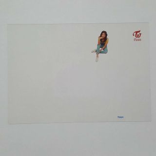 Tzuyu Official Clear Postcard Twice What Is Love The 5th Mini Album Kpop