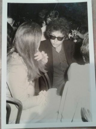 Bob Dylan With Patti Boyd Backstage Rock And Roll Photo Royal Oak Detroit