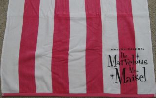 The Marvelous Mrs.  Maisel Amazon Official Promotional Promo Beach Bath Towel