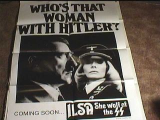 Ilsa She Wolf Advance Recall One Sheet Movie Poster 1974 Dyanne Thorne
