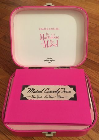 The Marvelous Mrs Maisel 2019 Fyc Press Kit Travel Case Amazon - No Dvds