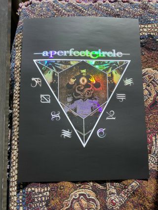 A Perfect Circle / Apc Poster 5/150 - Foil Highlights